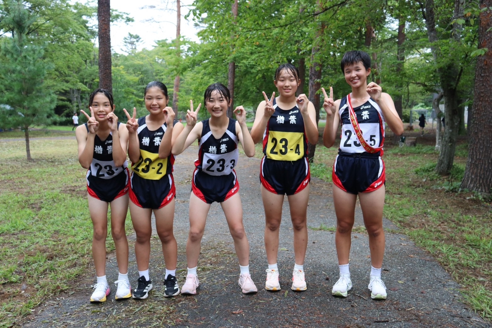 楢葉中　相双地区中学生駅伝競走大会