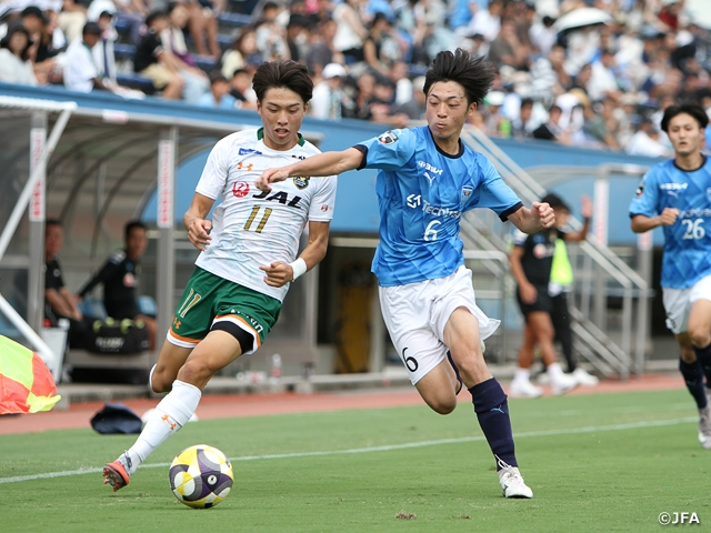 横浜FCと青森山田が勝ち点1を分け合う　高円宮杯 JFA U-18サッカープレミアリーグ 2025 第13節