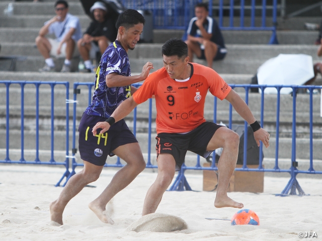 JFA 第20回全日本ビーチサッカー大会が開幕