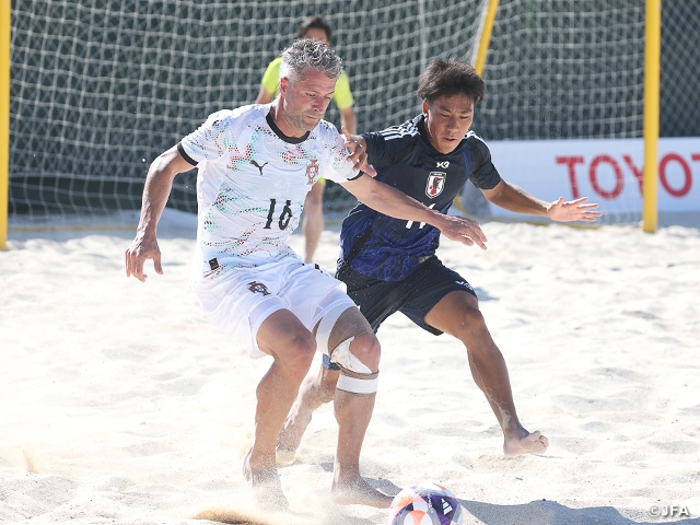 【Match Report】ポルトガルとの初戦は4-7で敗れる　ビーチサッカー国際親善試合