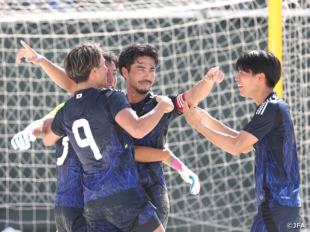 【Match Report】強豪ポルトガルとの2戦目は会心の勝利！　ビーチサッカー国際親善試合