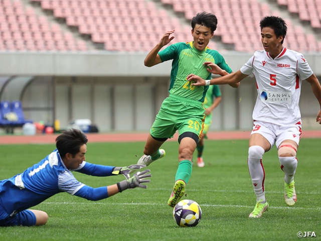 帝京長岡が貴重な勝ち点3を獲得　高円宮杯 JFA U-18サッカープレミアリーグ 2025 第18節