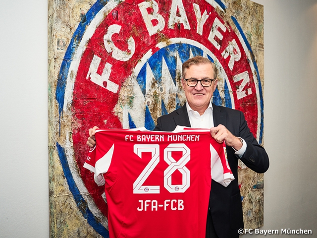 JFA renews partnership with FC Bayern München