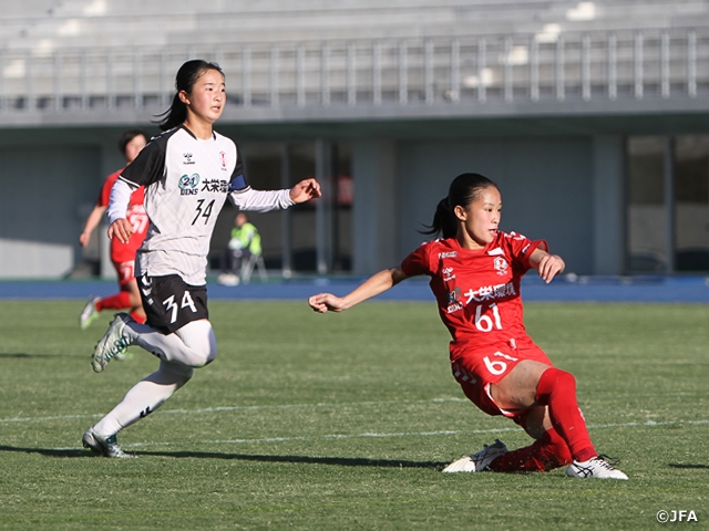 C大阪とI神戸など4チームが準決勝へ　高円宮妃杯 JFA 第30回全日本U-15女子サッカー選手権大会