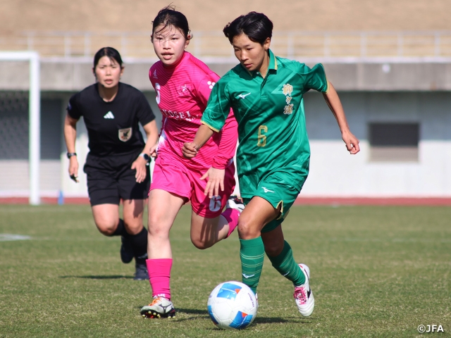 決勝は柳ヶ浦と神村学園の九州勢対決に　第34回全日本高等学校女子サッカー選手権大会