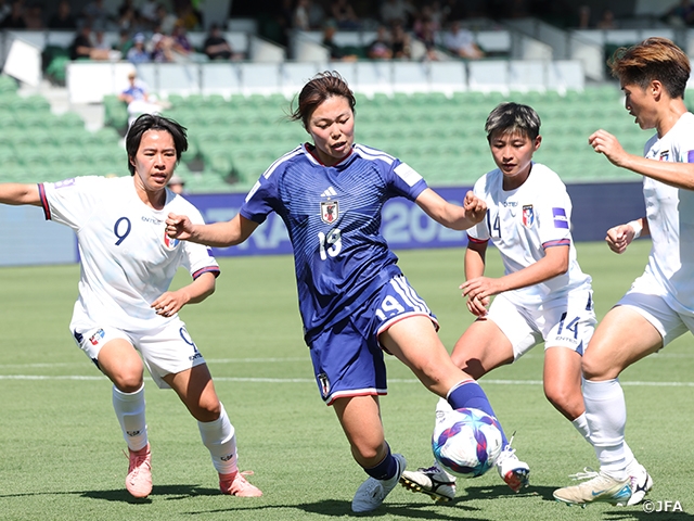 【Match Report】Nadeshiko Japan open AFC Women's Asian Cup™ Australia 2026 with 2–0 win over Chinese Taipei