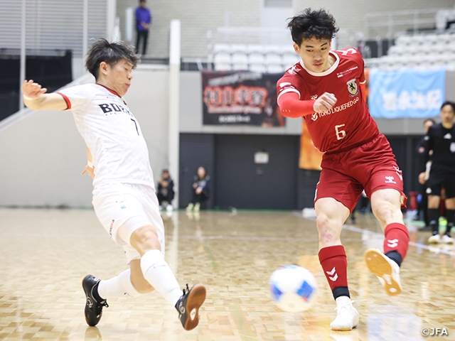 名古屋、浦安、町田、湘南が準決勝へ　JFA 第31回全日本フットサル選手権大会