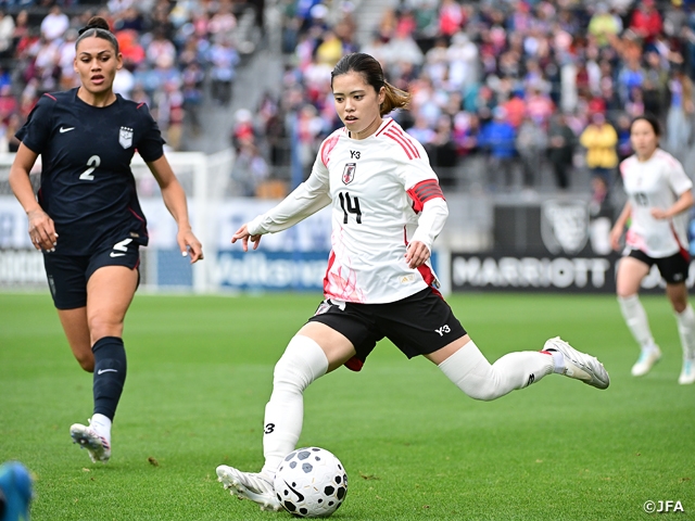 【Match Report】Nadeshiko Japan Pull One Back Through Ueki’s Header but Fall Short in Comeback, Losing 1–2 in Opening Match Against USA