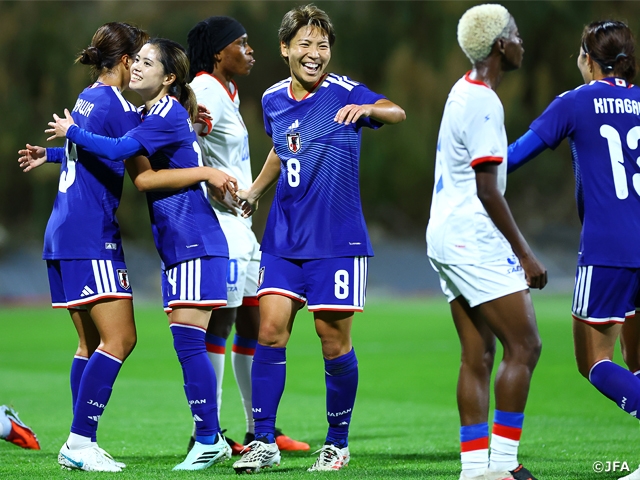 【Match Report】なでしこジャパン、ハイチとの初対戦を5-1で制す