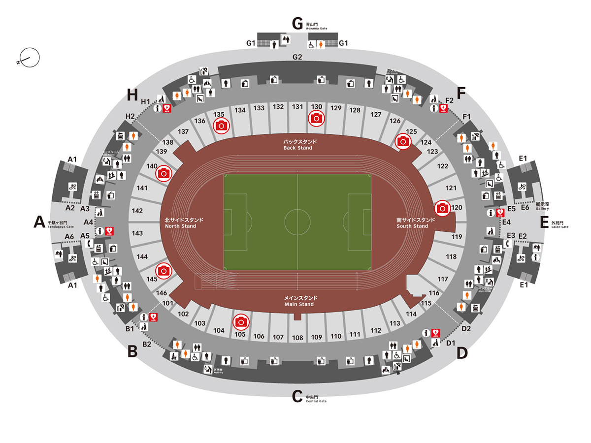 1層(101～146ブロック)