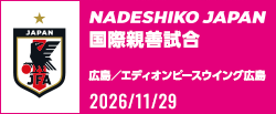 国際親善試合 [11/29]