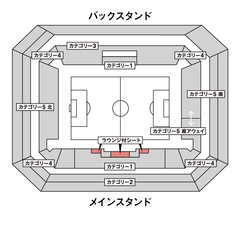 ラウンジ付シート座席図