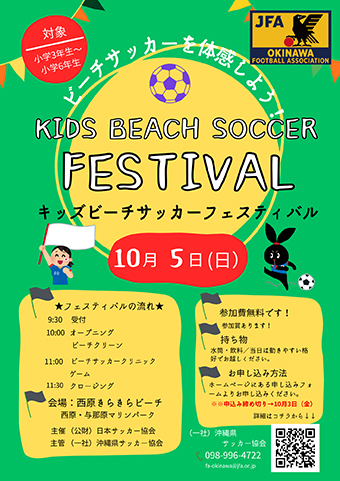 JFAキッズサッカーフェスティバル2025沖縄