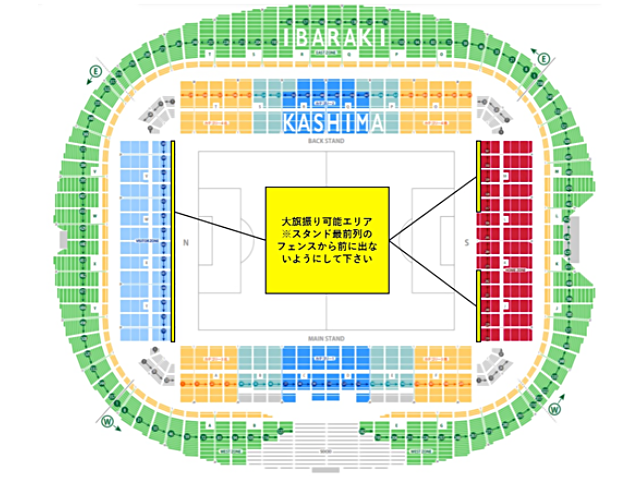 大旗応援に関するルール&マナー