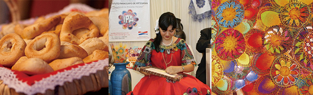 パラグアイ キッチン&紹介ブース