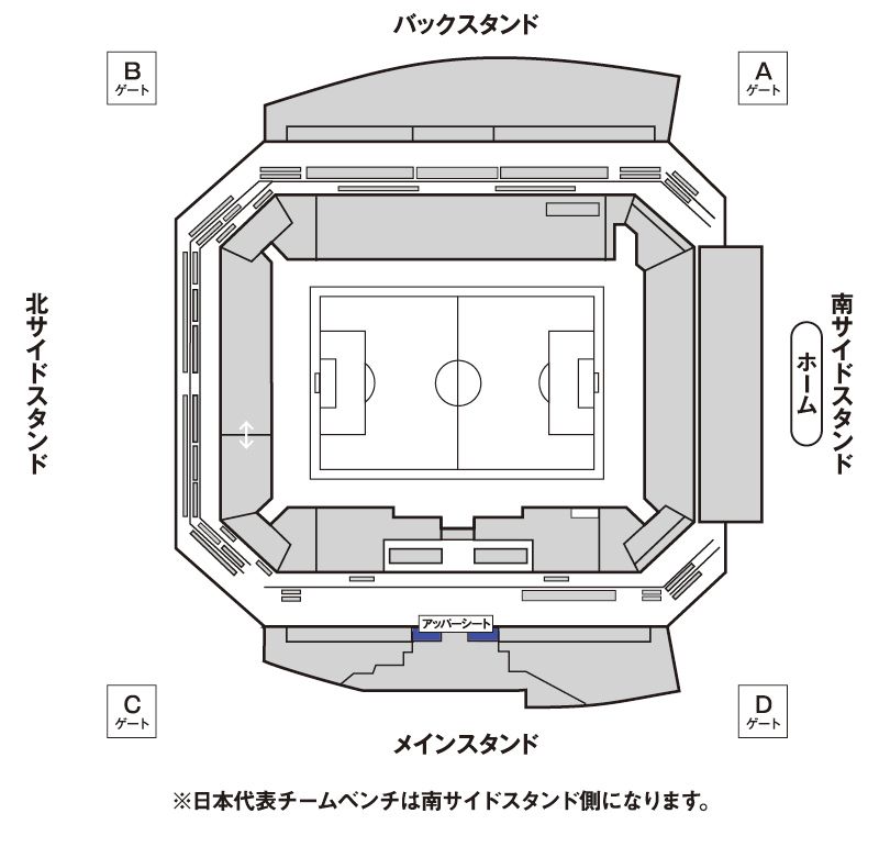 アッパーシート座席図