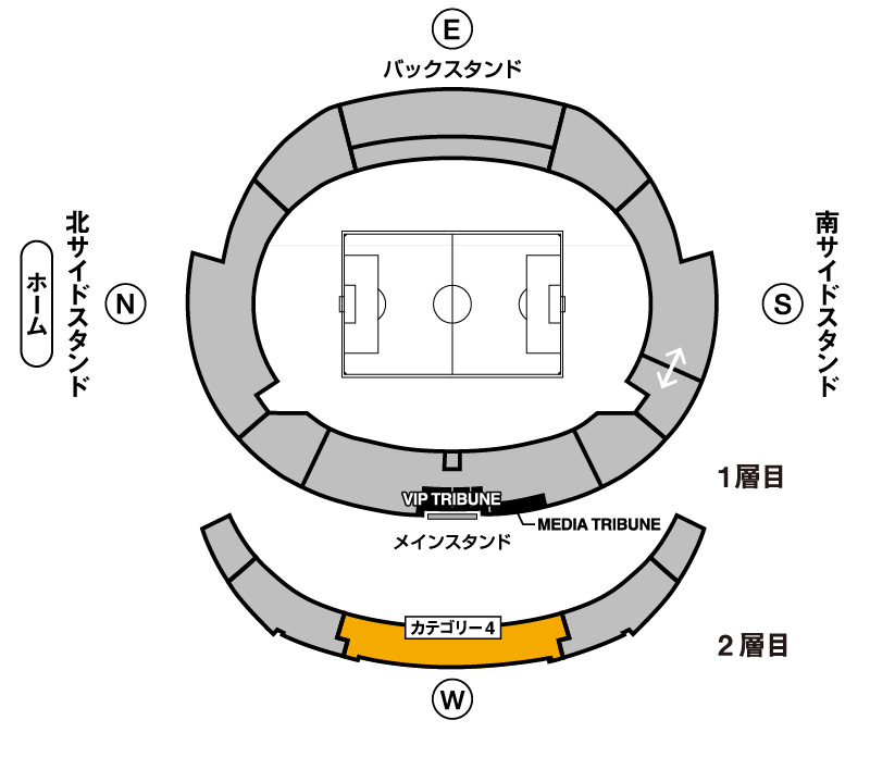 カテゴリー4座席図
