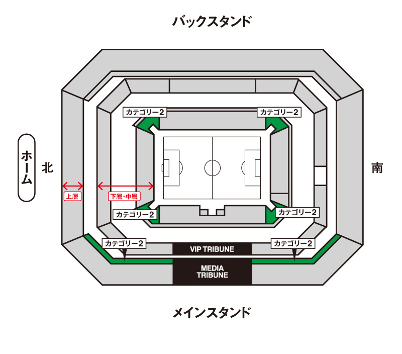 カテゴリー2座席図