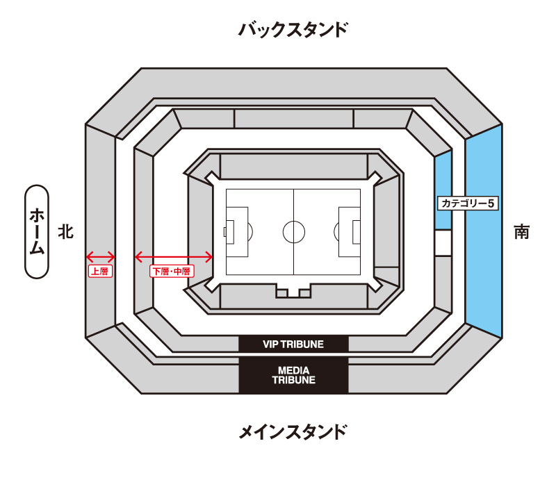 カテゴリー5座席図