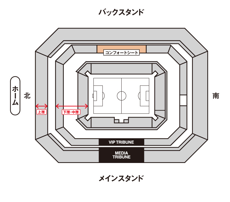 コンフォートシート座席図