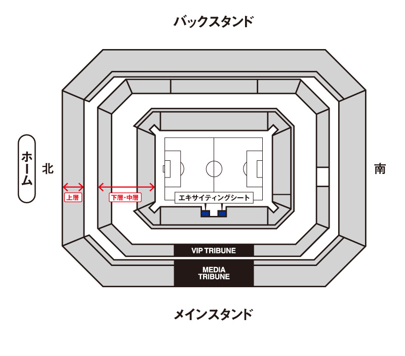 エキサイティングシート座席図